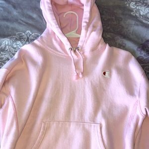 Pink champions sweater